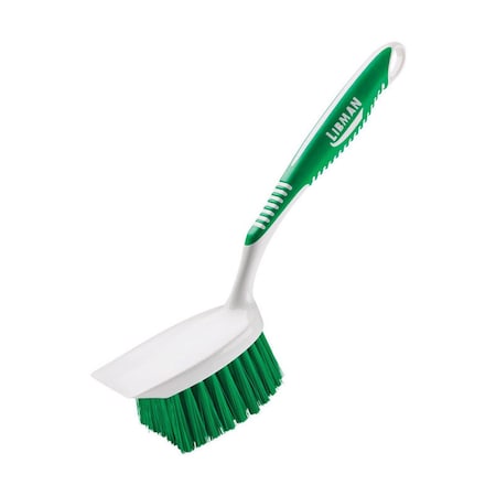 Libman Libman 5.5 in. W Medium Bristle 7-1/2 in. Plastic/Rubber Handle Scrub Brush 54